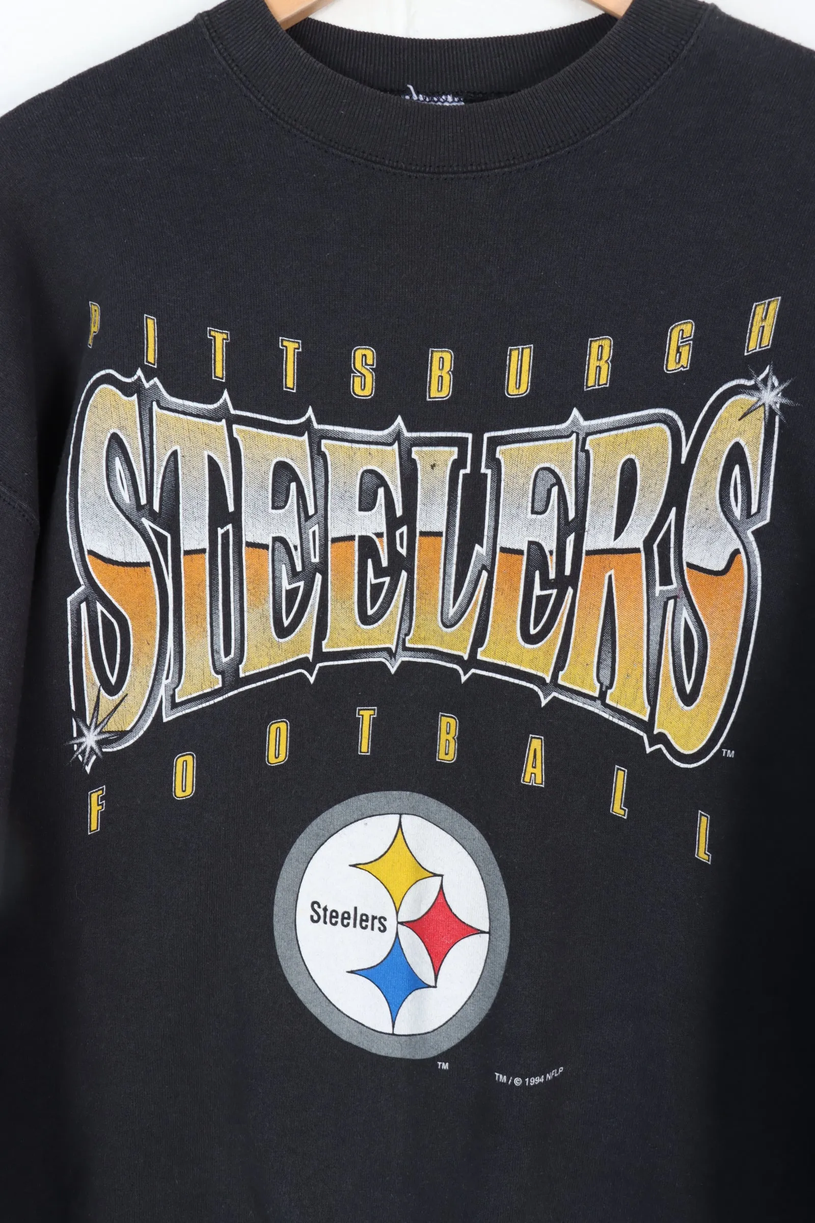 1994 VINTAGE Pittsburgh Steelers NFL Football Sweatshirt 50/50 (XL)