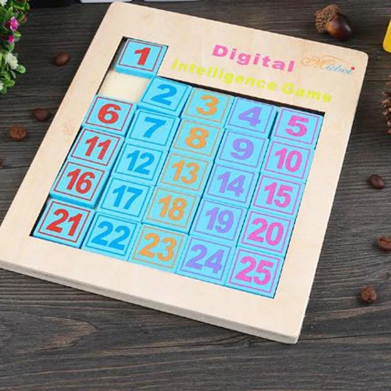 1Set Wooden Montessori Hundred Board Math 1 to 100 Consecutive Numbers Counting Toy Montessori Educational Wooden Toys for Child