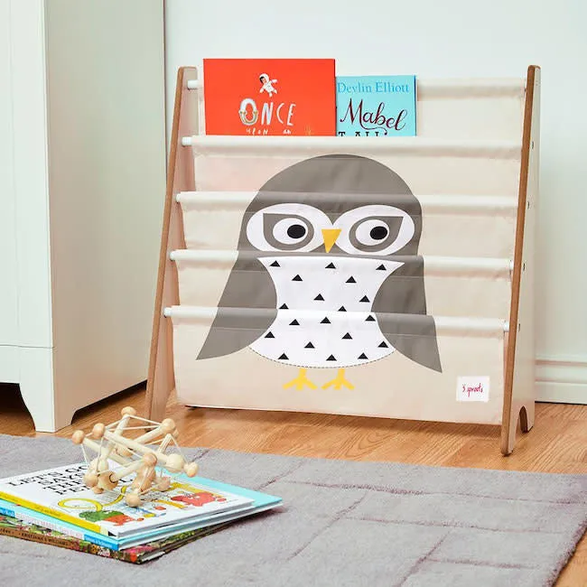 3 Sprouts Book Rack - Owl