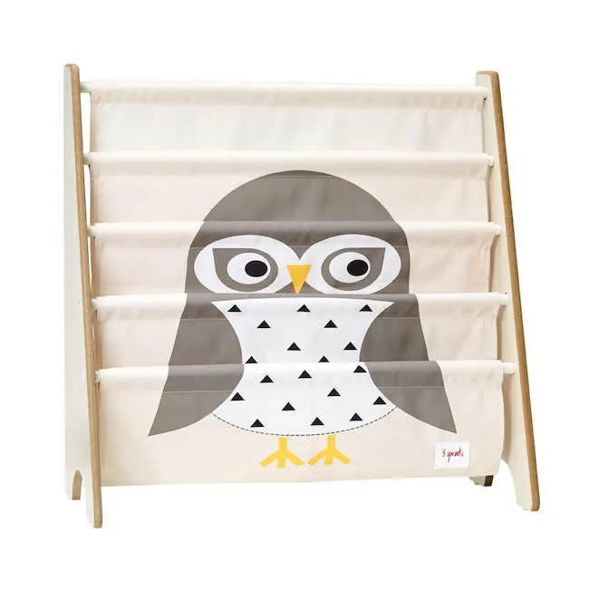 3 Sprouts Book Rack - Owl