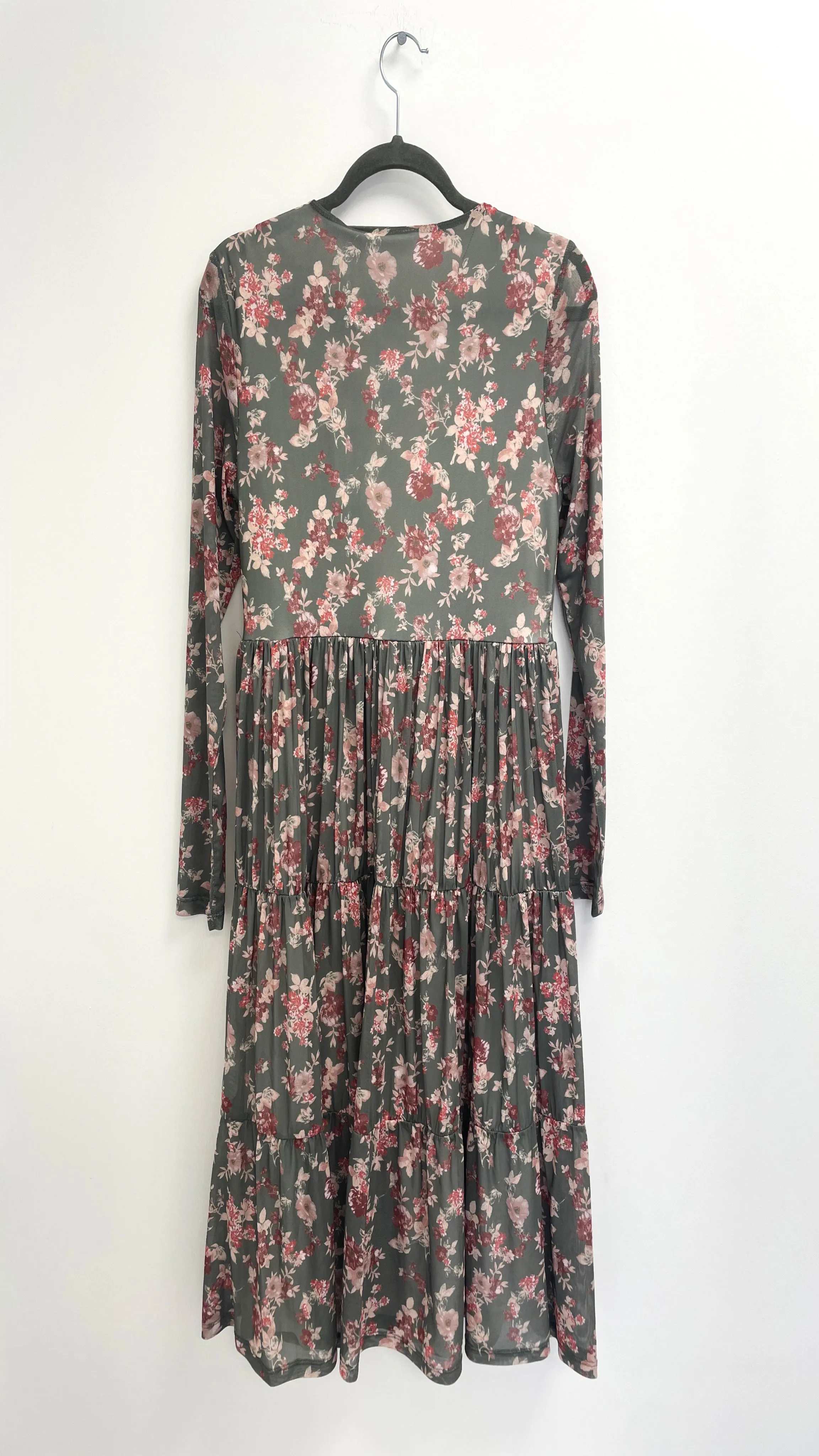 4-A1366 Atana Floral Smock Dress