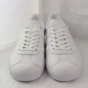 adidas Gazelle White Trainers