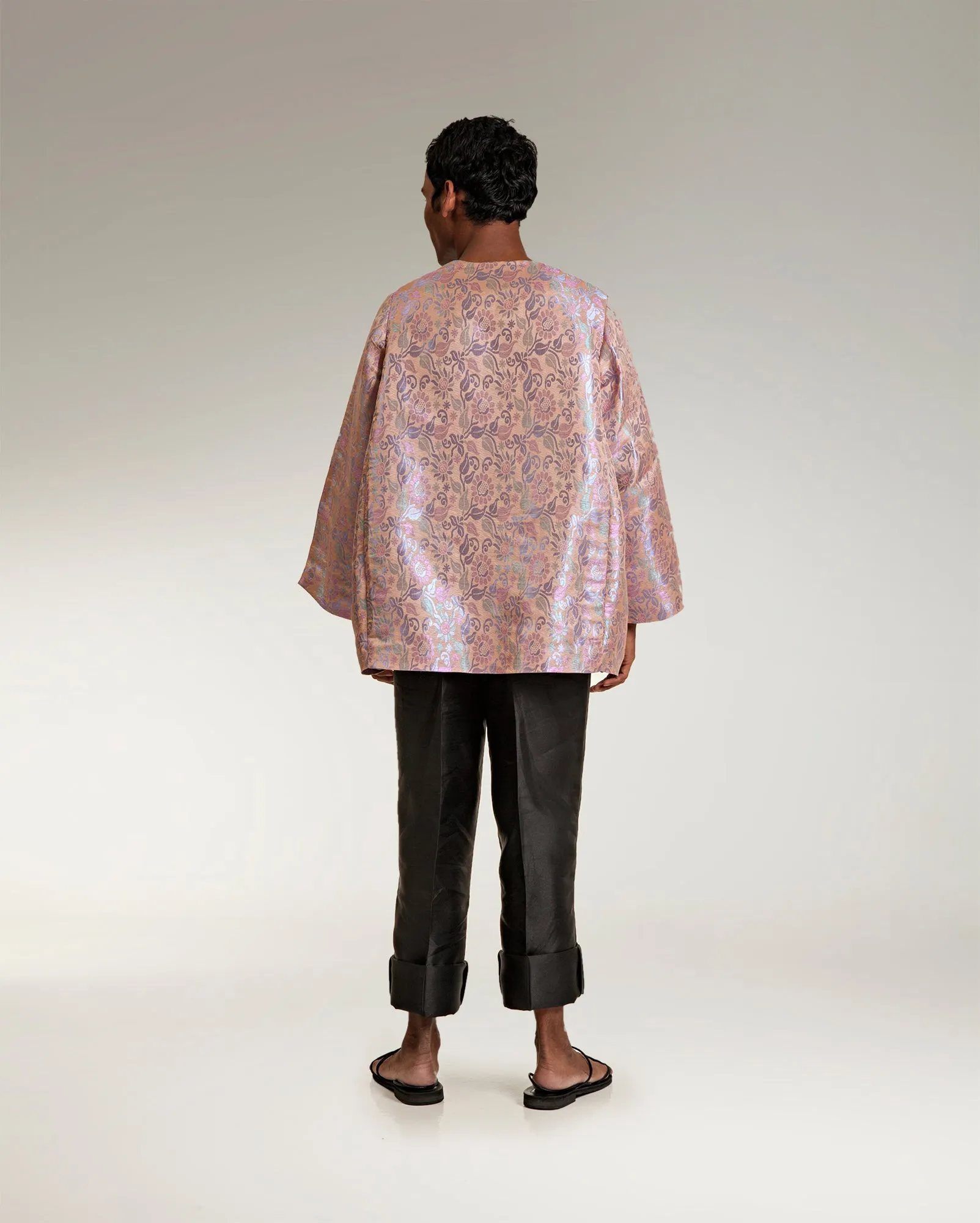 Baju Atas Songket (Blush)