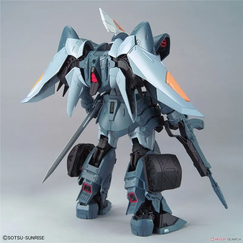 Bandai Original MG 1/100 GINN ZGMF-1017 Gundam Action Figure - Genuine Japan Anime Mobile Suit Gundam