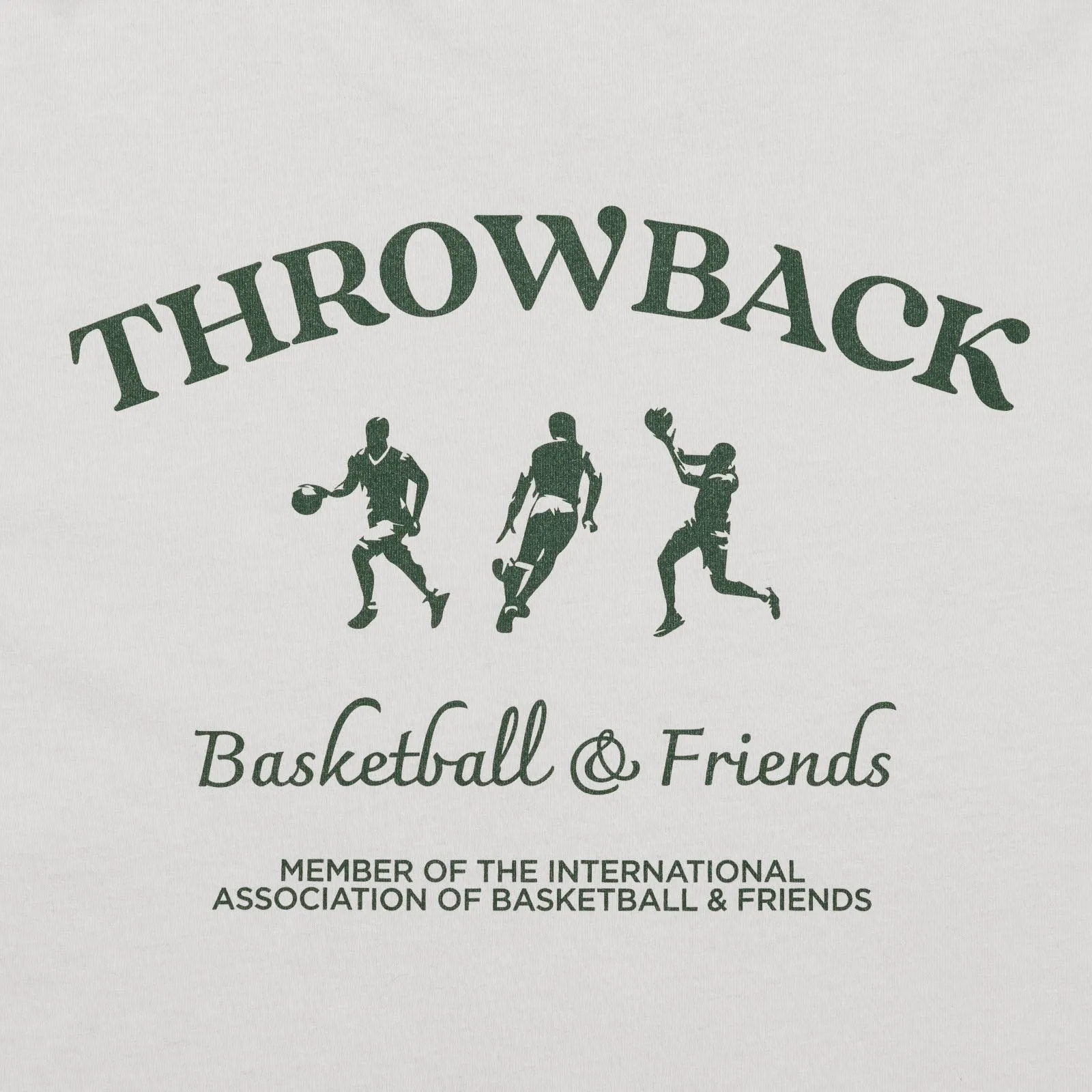 Basketball & Friends International Tee - Faded Bone