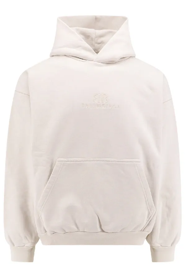 BB LOGO COTTON HOODIE