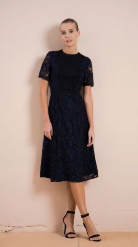 Belinda Lace A Line Dress