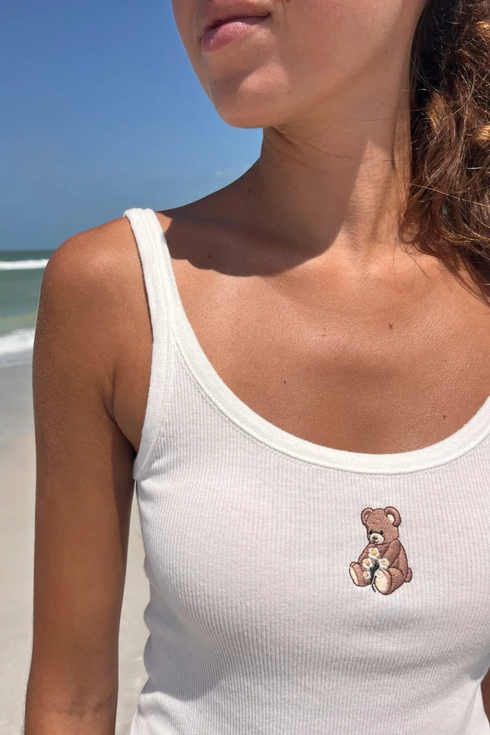 Beyonca Teddy Bear Crop Top