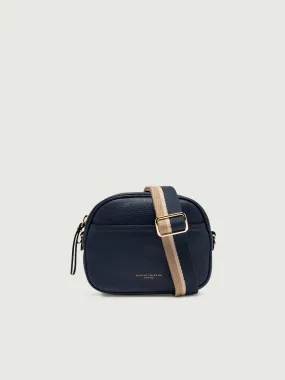 Borsa a tracolla Nina in pelle Navy