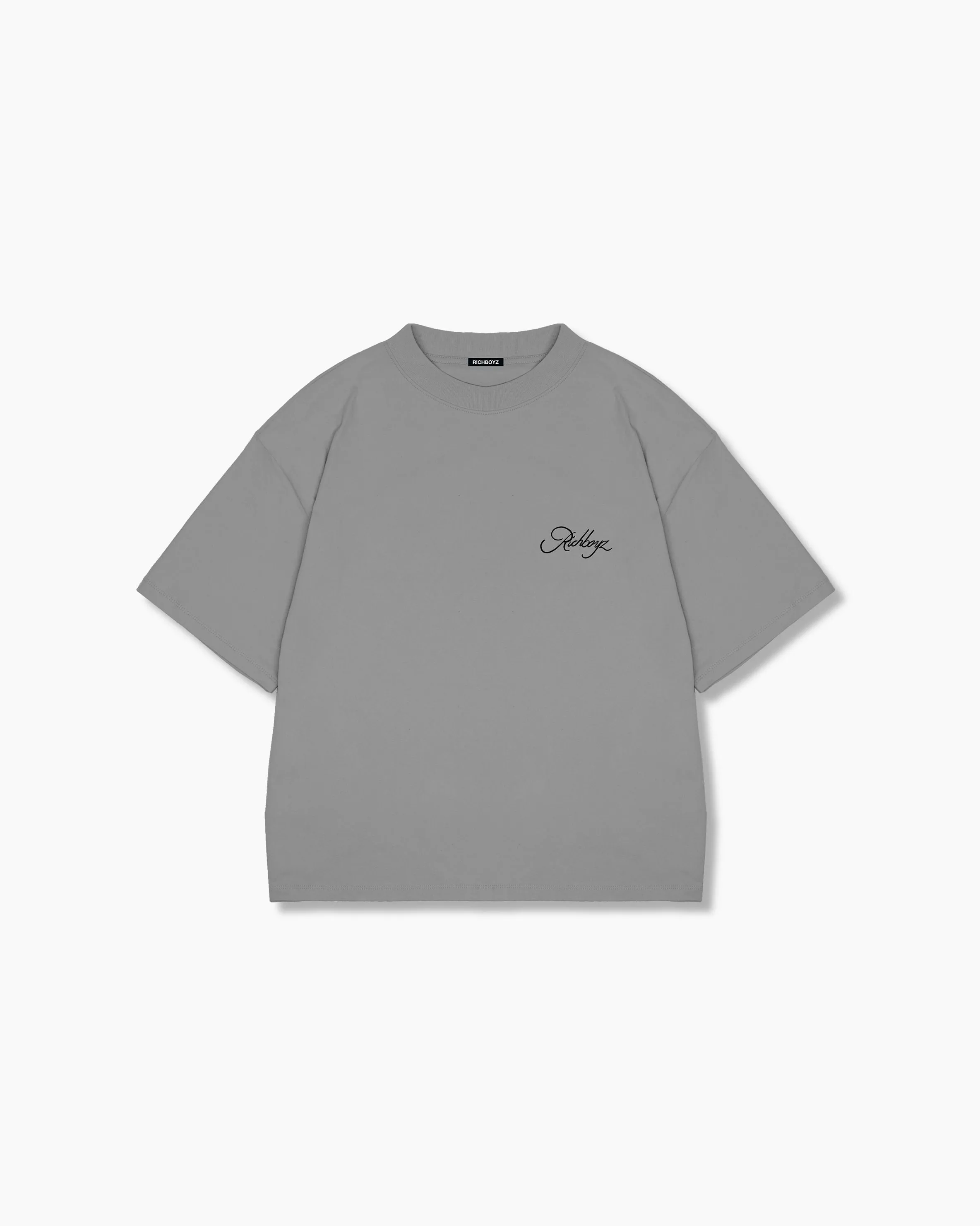 Box Tee - Pebble