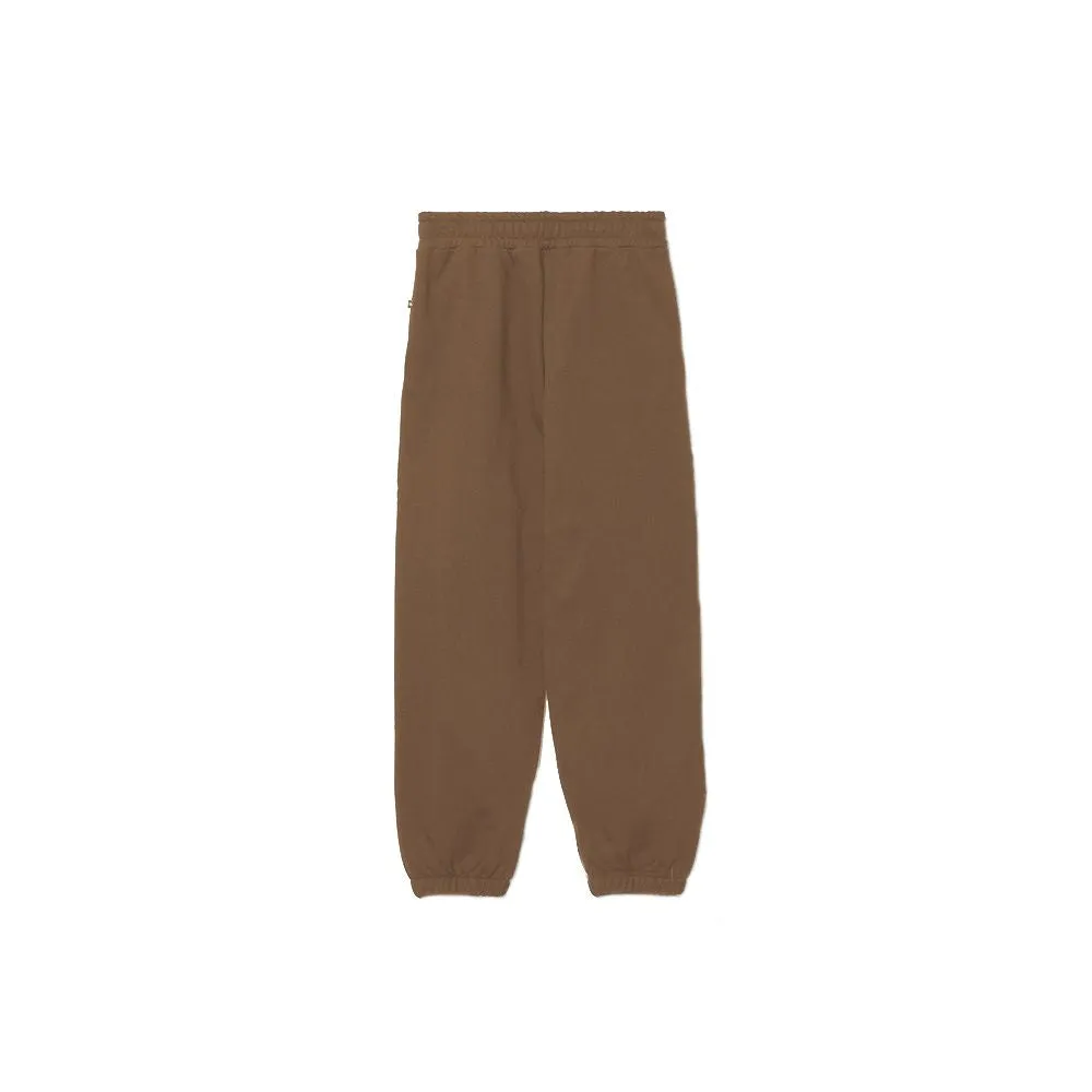 Brown Cotton Women Sweatpant