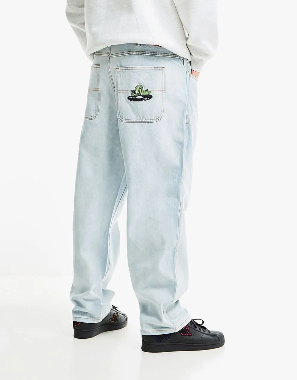 Butter Goods Selector Baggy Denim Pant - Light Blue