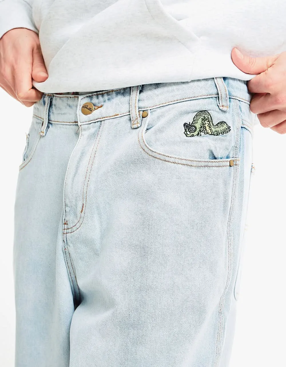 Butter Goods Selector Baggy Denim Pant - Light Blue