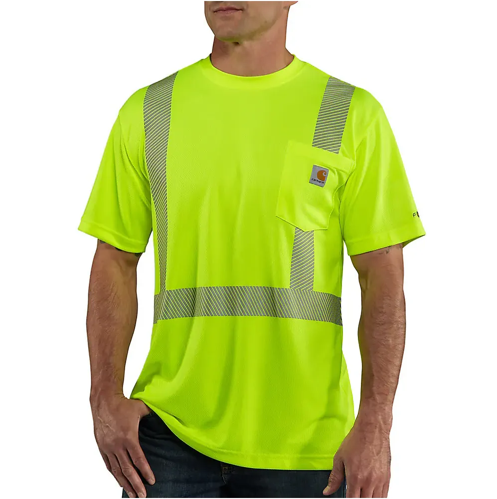 Carhartt Men's Force High-Visibility Short-Sleeve Class 2T-Shirt