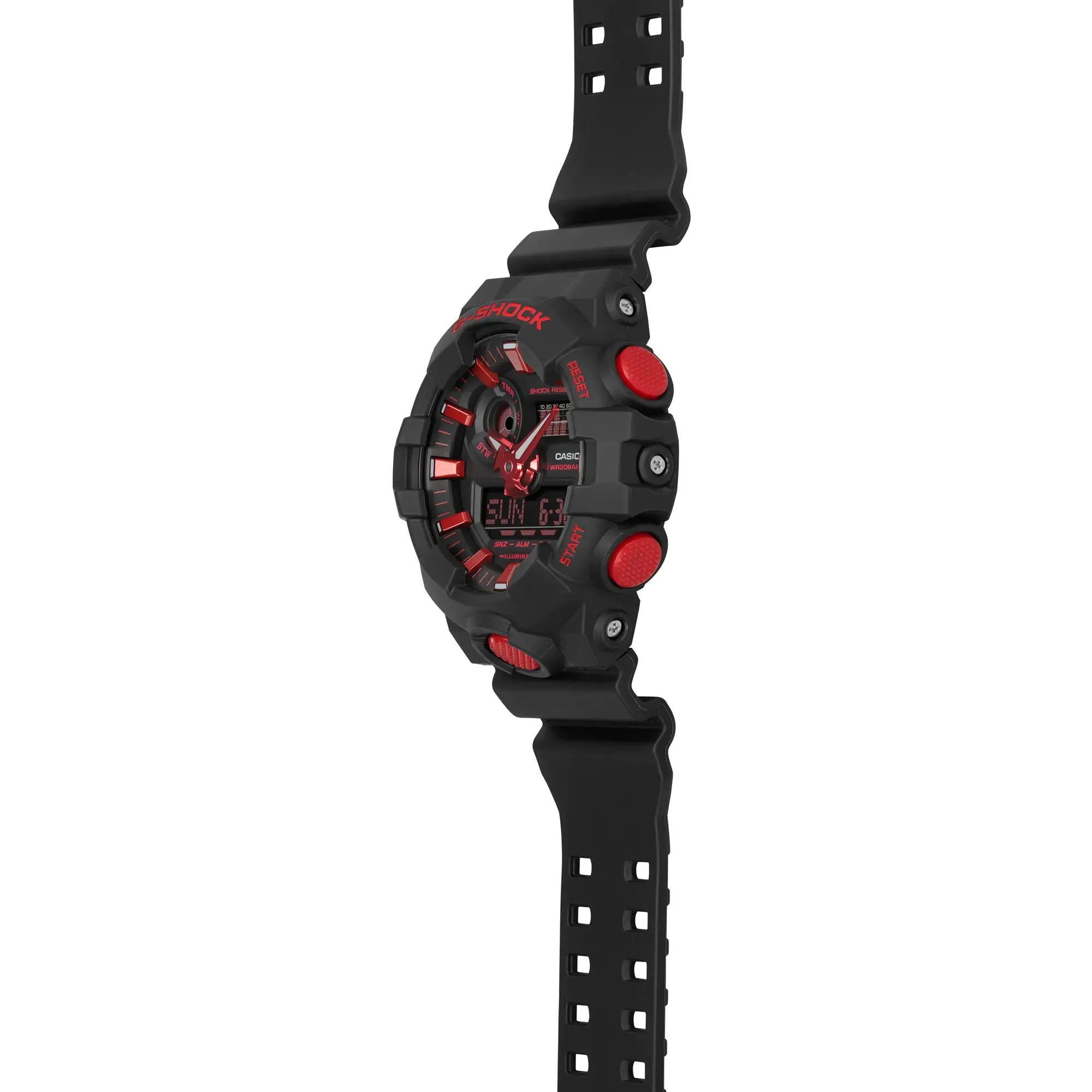 CASIO G-SHOCK GA700BNR-1A Ignite Red & Black Watch