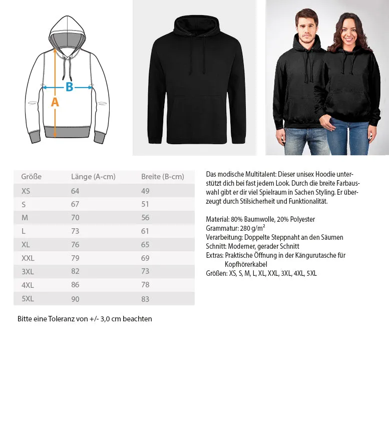 Coole Mädels fahren Traktor  - Unisex Kapuzenpullover Hoodie