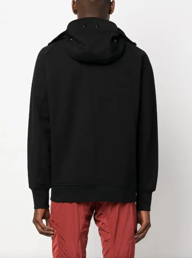 C.P. Company Diagonal Raised Fleece Goggle Hoodie