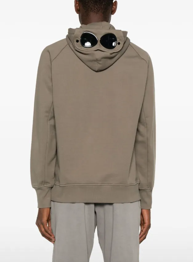 C.P. Company Diagonal Raised Fleece Hoodie