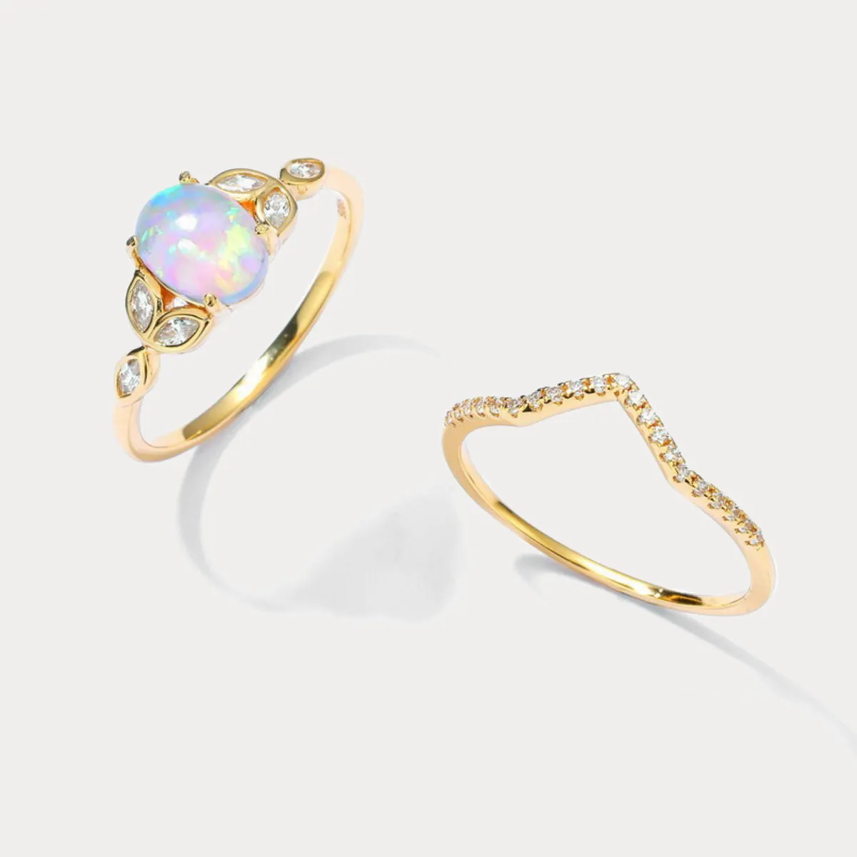 Crown Opal Ring