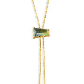 Delano Bolo Necklace - Ocean Quartz