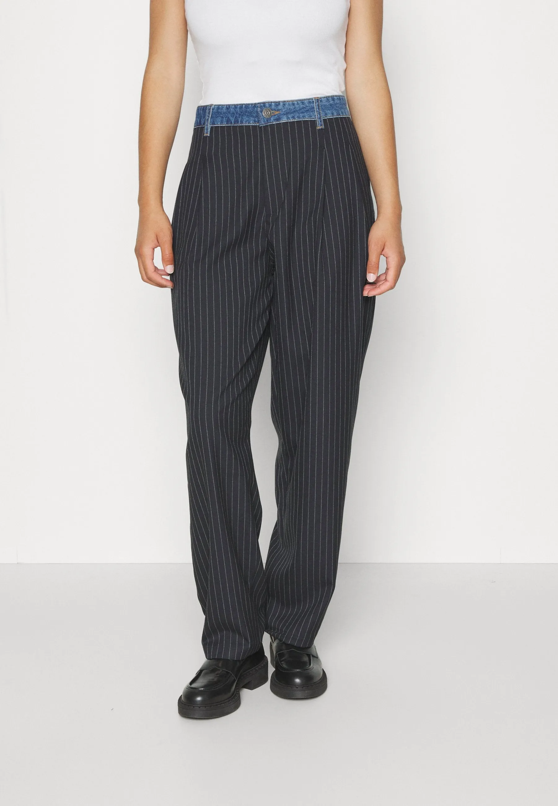 Desigual Chicago Hybrid Stripe Pant