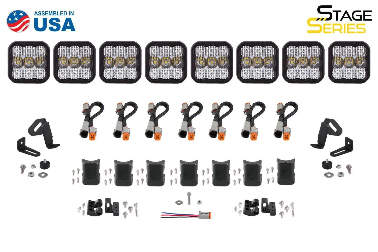 Diode Dynamics SS5 CrossLink 8-Pod LED Light Bar (one)