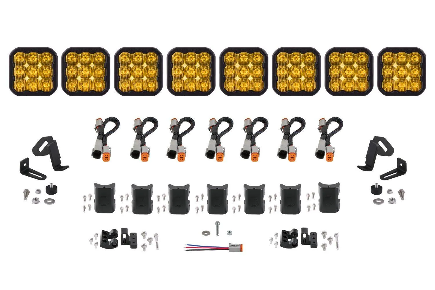 Diode Dynamics SS5 CrossLink 8-Pod LED Light Bar (one)