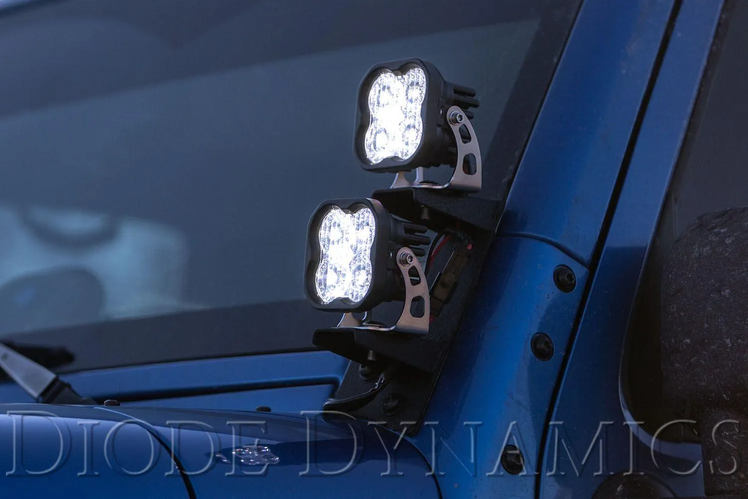 Diode Dynamics Stage Series 3" SAE/DOT White Sport Flush Mount LED Pod