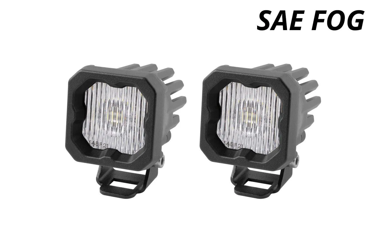 Diode Dynamics Stage Series C1 White SAE Fog Standard LED Pod (pair)