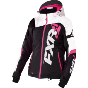 FXR Revo X Womens Jacket Black/White/Fuchsia