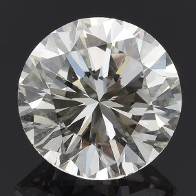 GIA Certified 2.07 Ct Round Brilliant I VS2 Diamond 8.14 - 8.20 x 5.08 mm