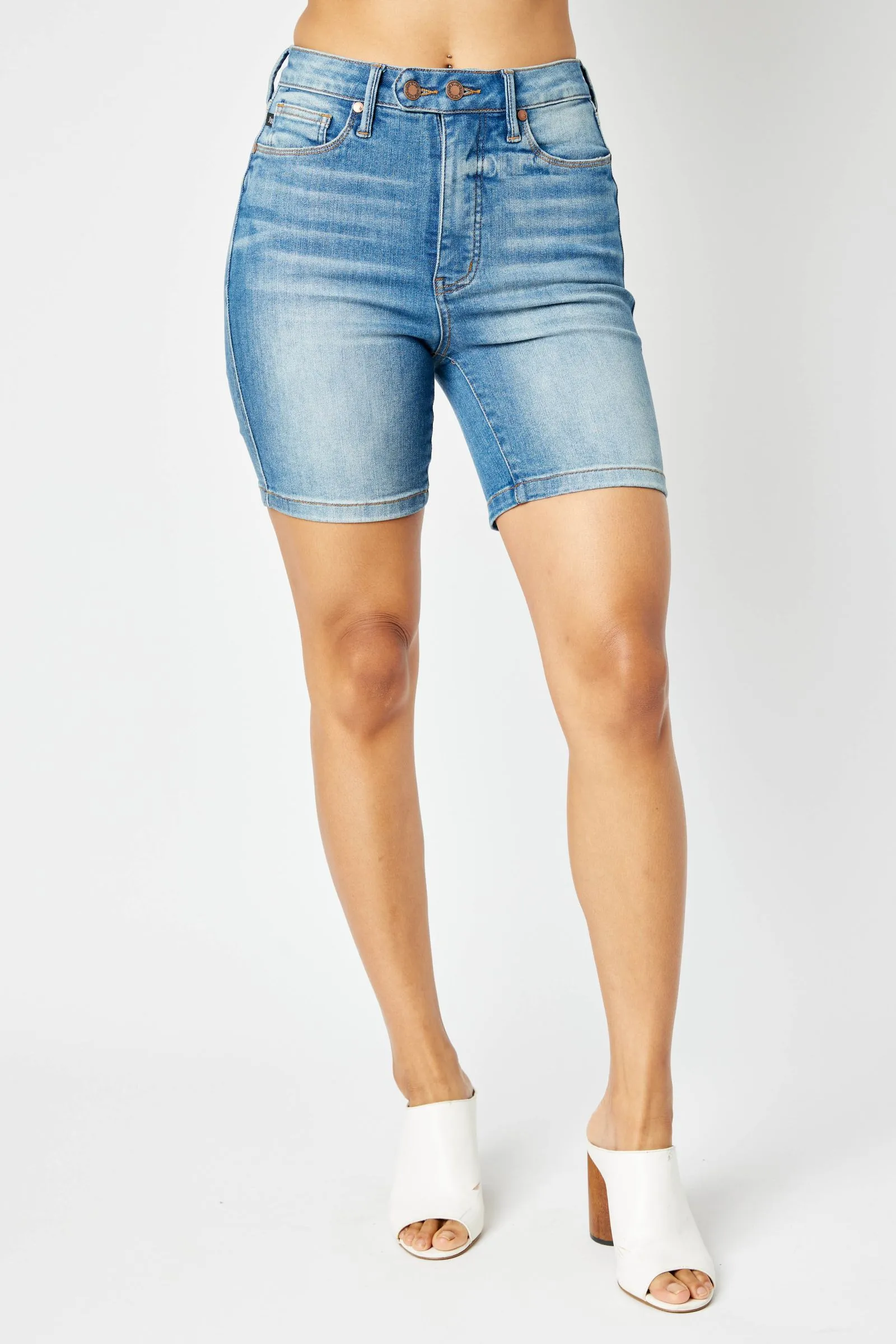 Hazel Bermuda Shorts by Judy Blue PREORDER