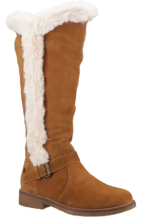 Hush Puppies Mariana Womens Warm Lined Mid Calf Boot