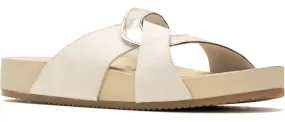 Hush Puppies Mylah Womens Leather Slide Sandal