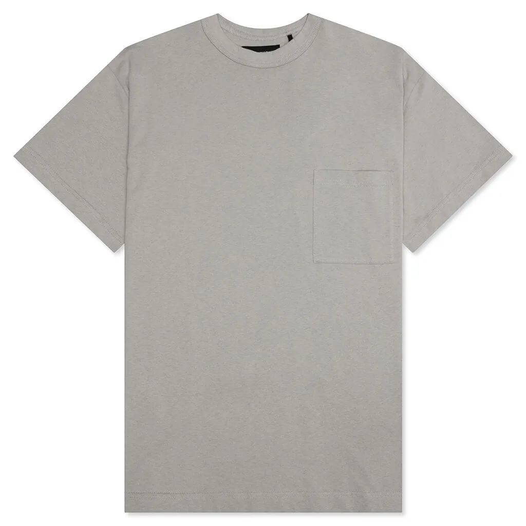 Jersey Braque Pocket Tee - Grey