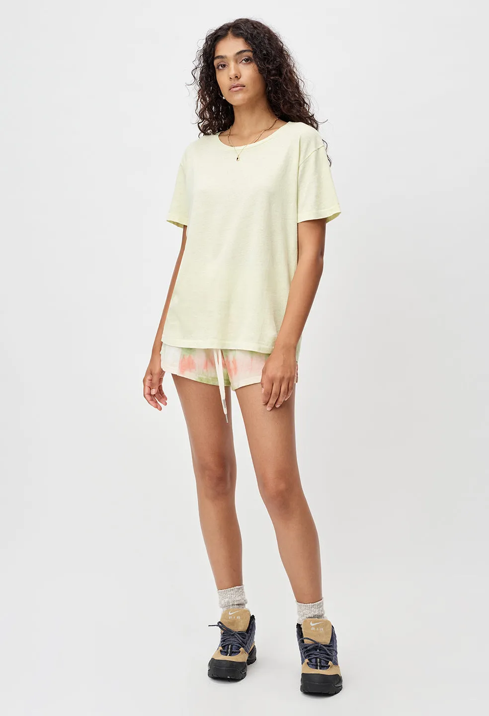 Jersey Relaxed Tee / Lemon Drop