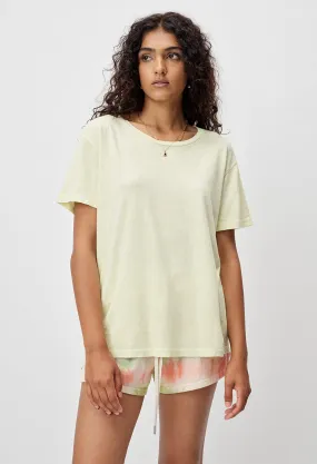 Jersey Relaxed Tee / Lemon Drop