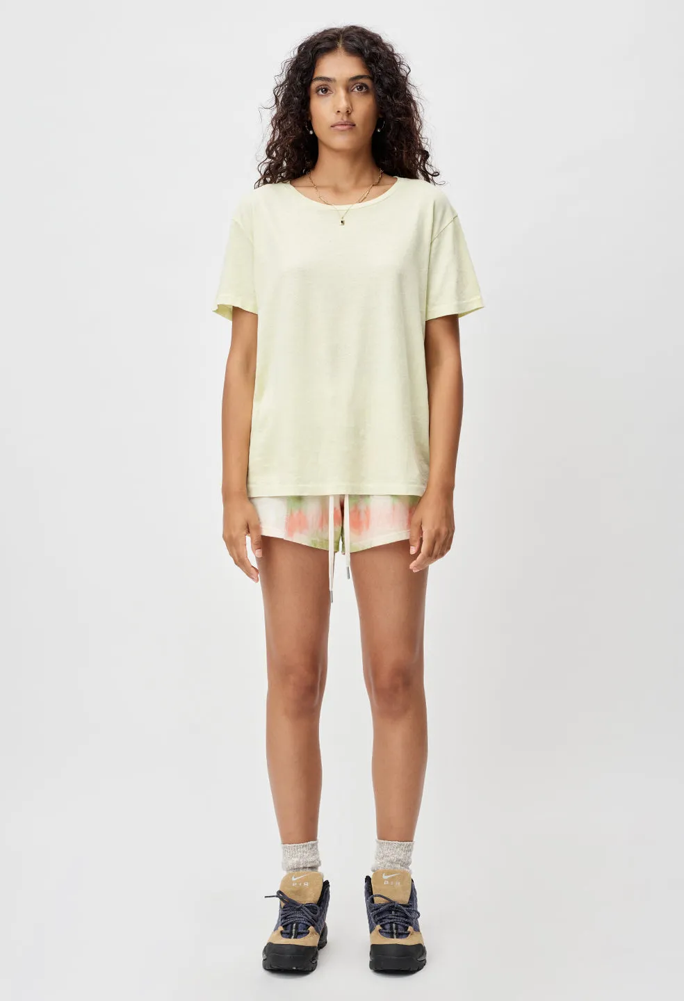 Jersey Relaxed Tee / Lemon Drop