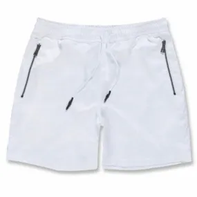 Jordan Craig Athletic Lux Shorts (White) 4415