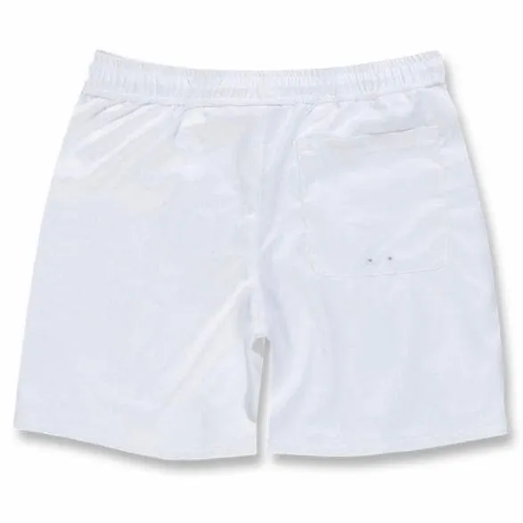 Jordan Craig Athletic Lux Shorts (White) 4415