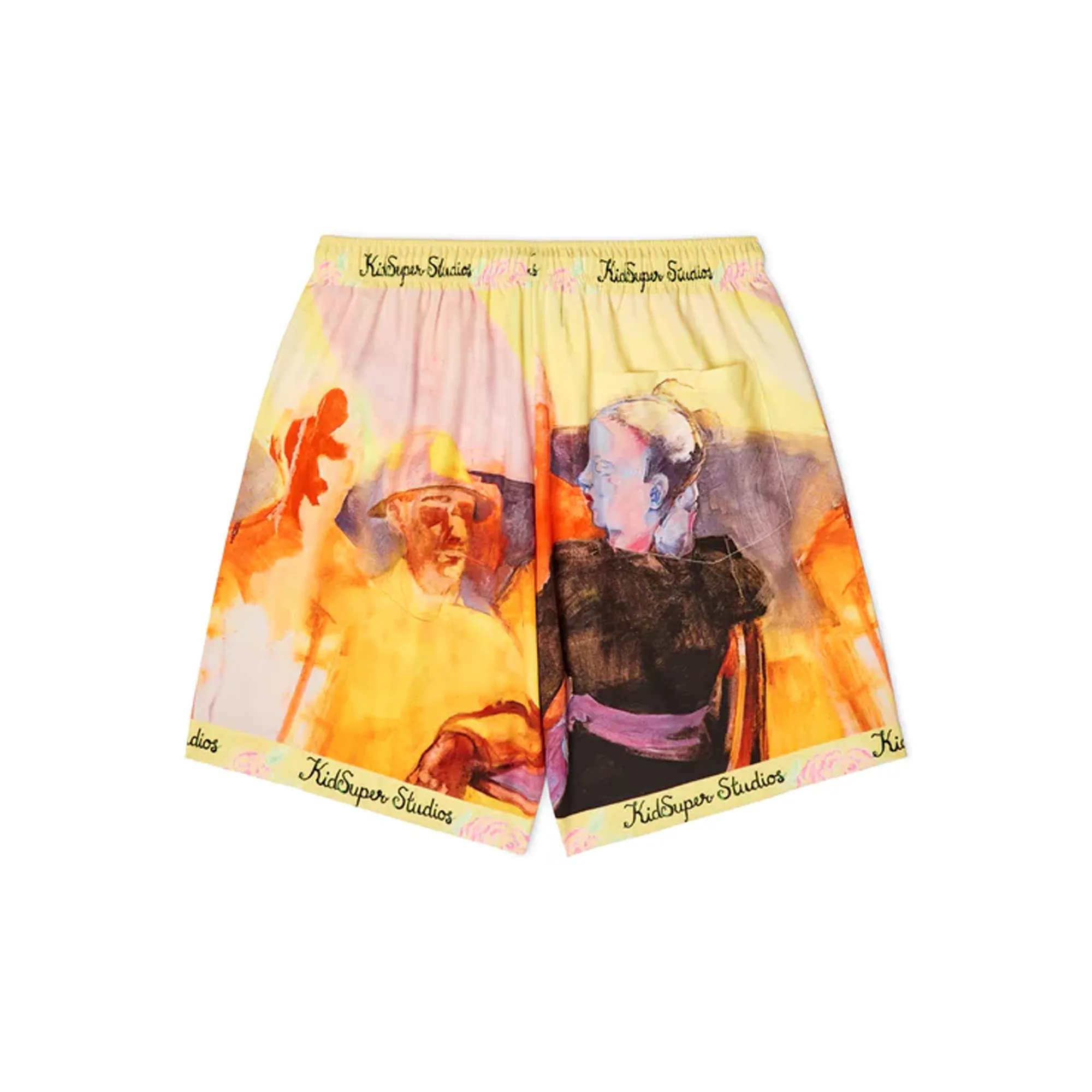 Kidsuper Printed Shorts Yellow