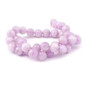 Kunzite 10mm Round A-Grade - 15-16 Inch