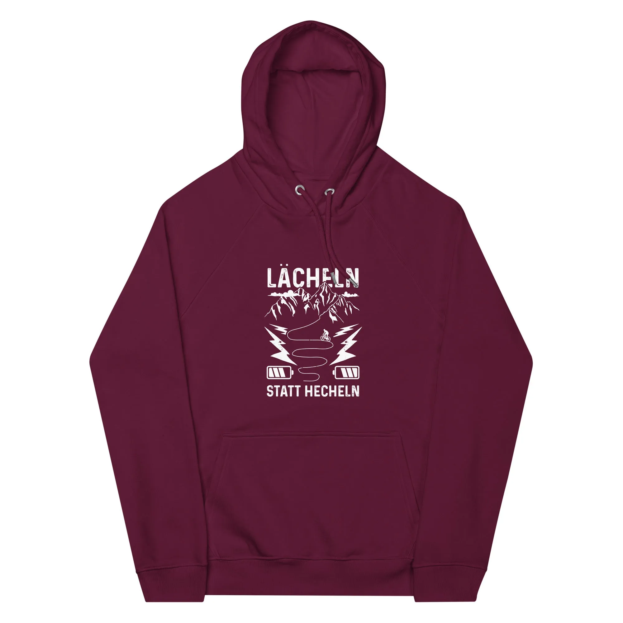 Lcheln statt hecheln - Unisex Premium Organic Hoodie