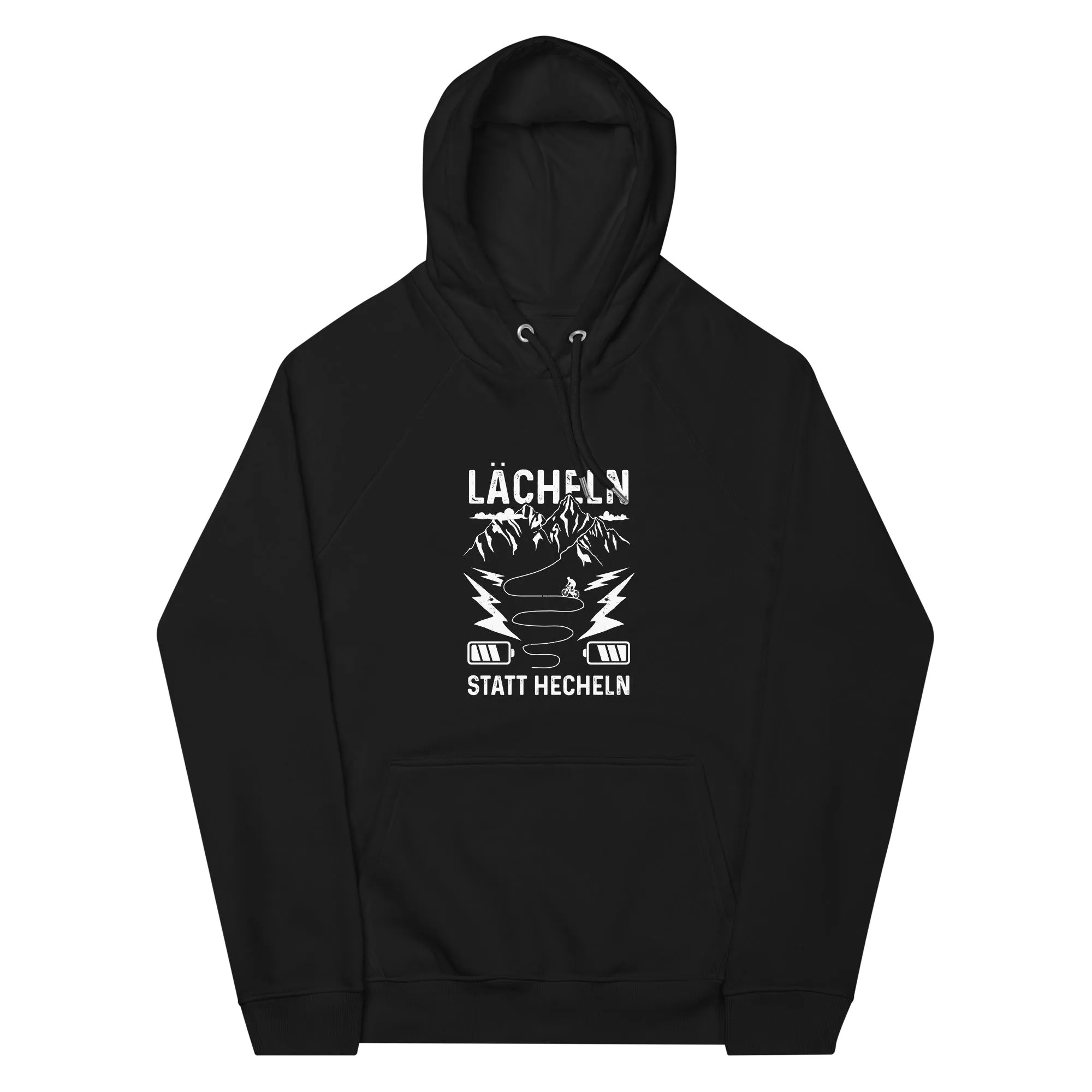 Lcheln statt hecheln - Unisex Premium Organic Hoodie