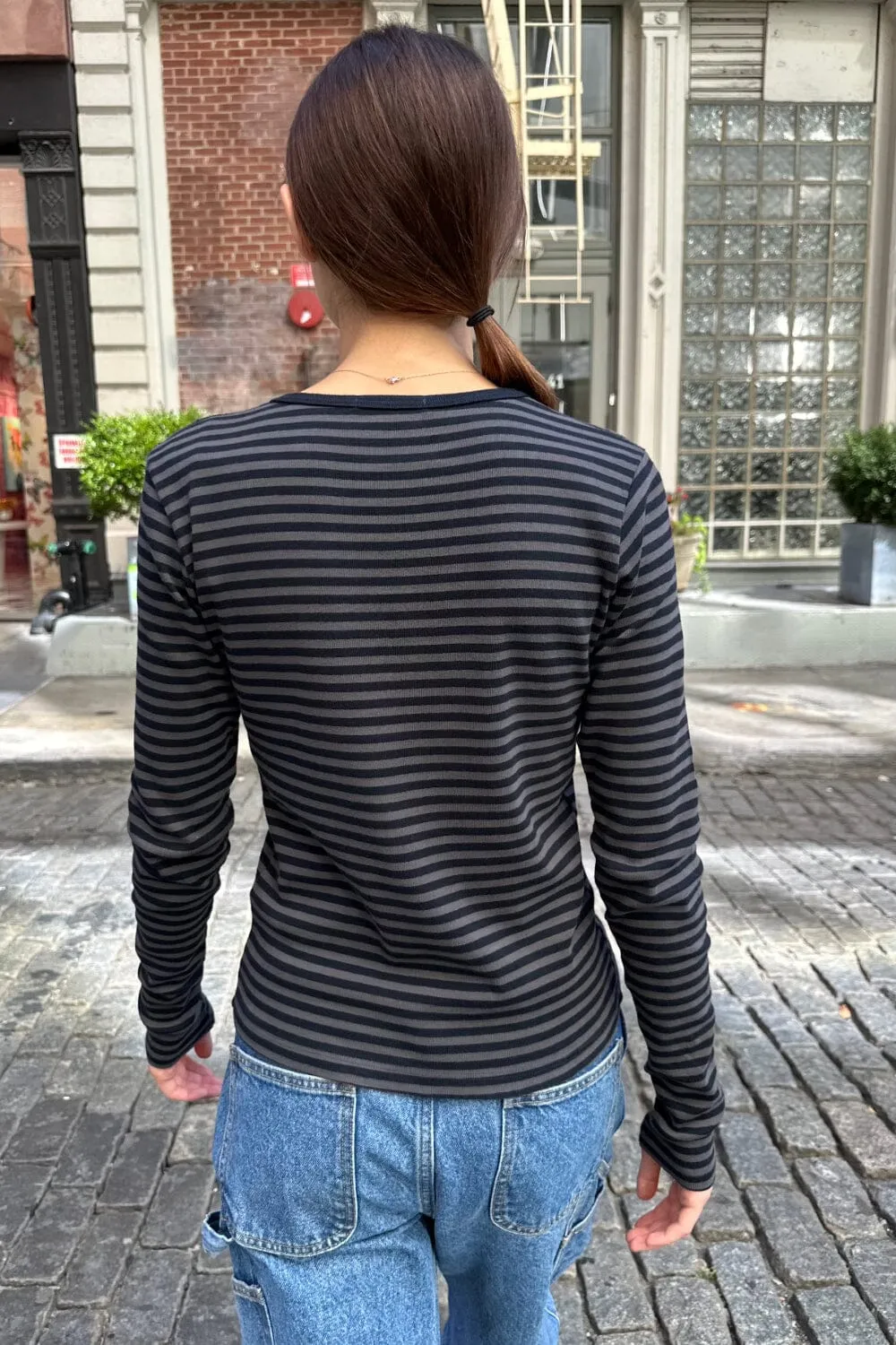 Leah Striped Top