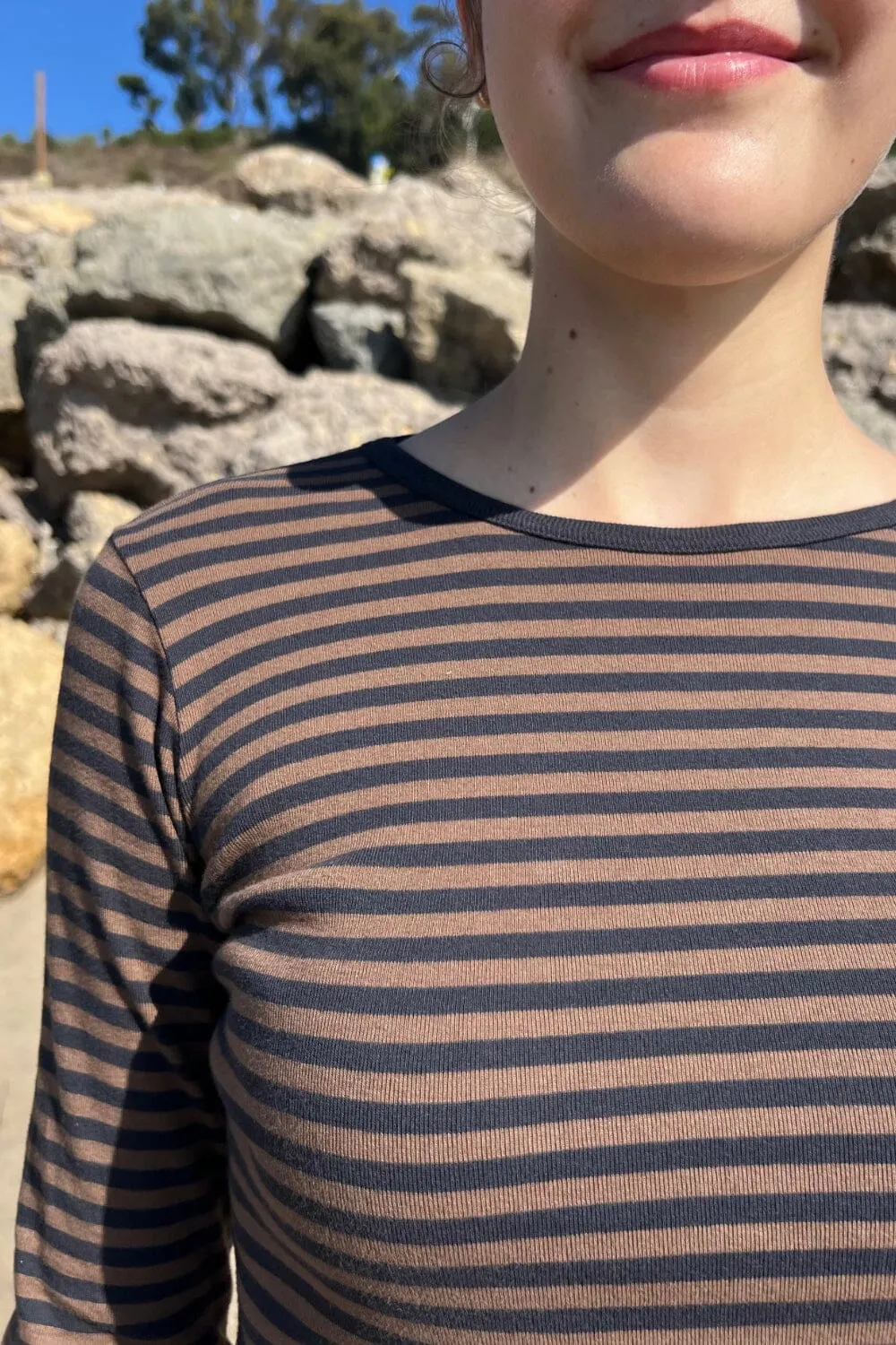 Leah Striped Top