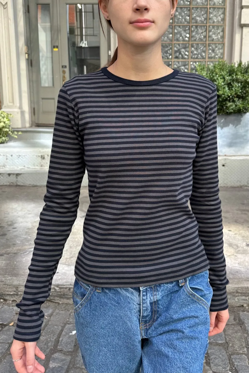 Leah Striped Top