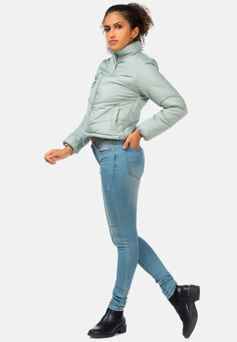 Long Sleeves Puffer Jacket