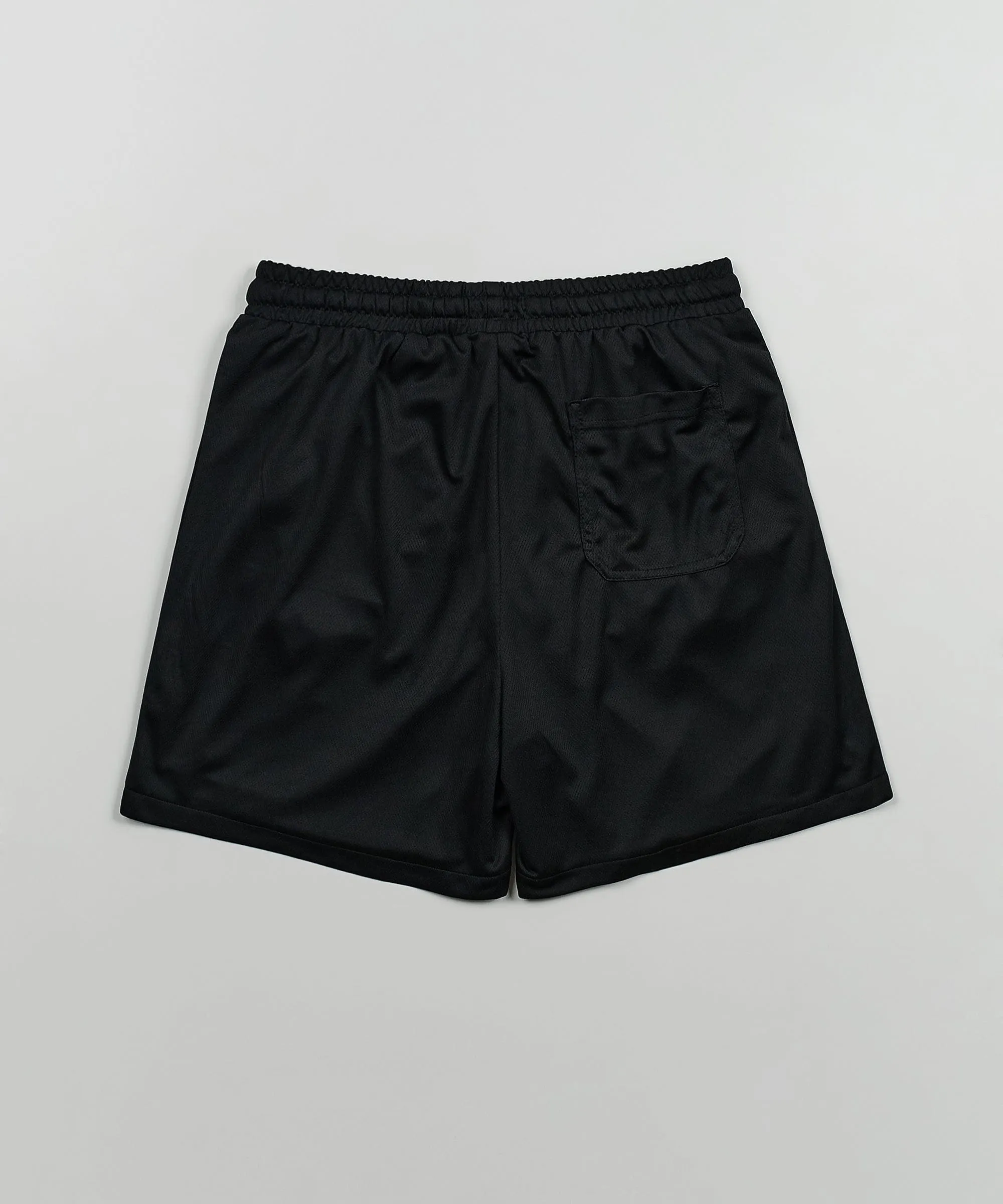 Malcolm X Retro Mesh Shorts - Black