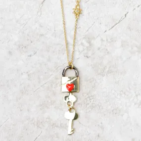 Mon Amour Padlock Necklace